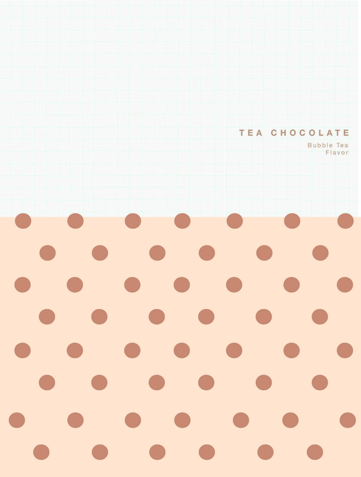 Bubble tea — color & pattern study (variant 2)