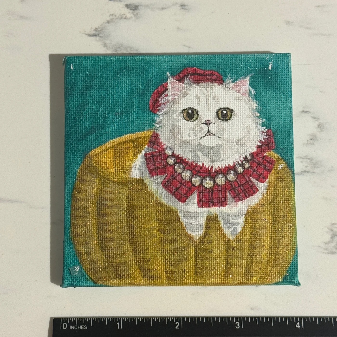 Mini cat painting 5