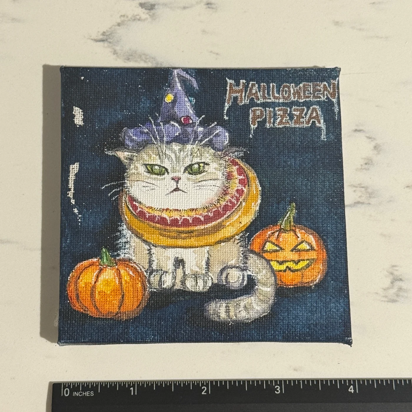 Mini cat painting 6