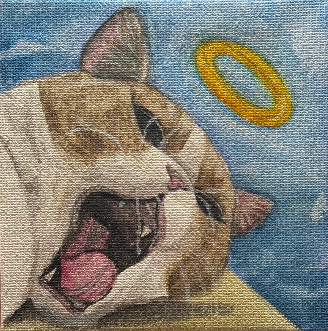 Mini cat painting 16