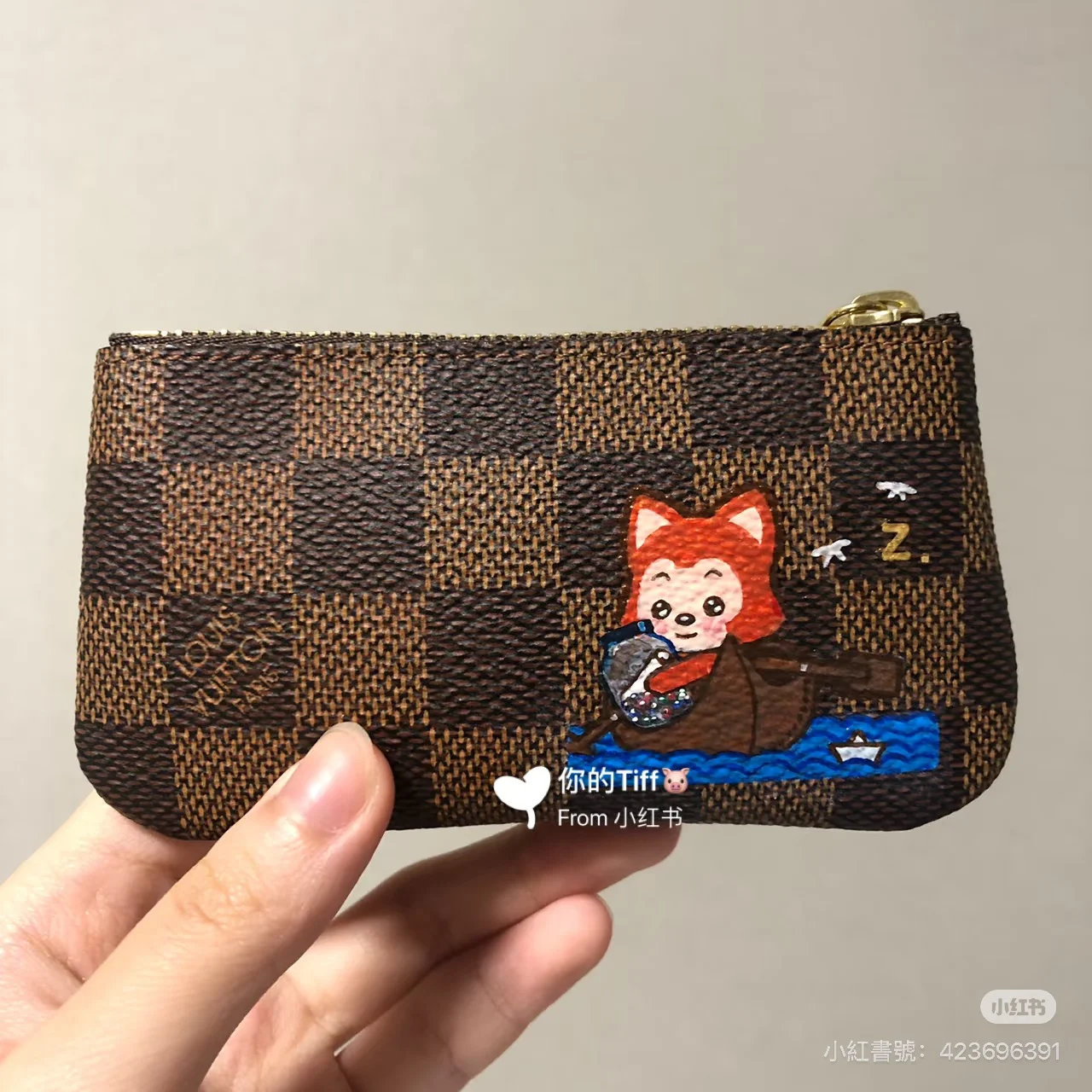 Louis Vuitton checkerboard painting 1