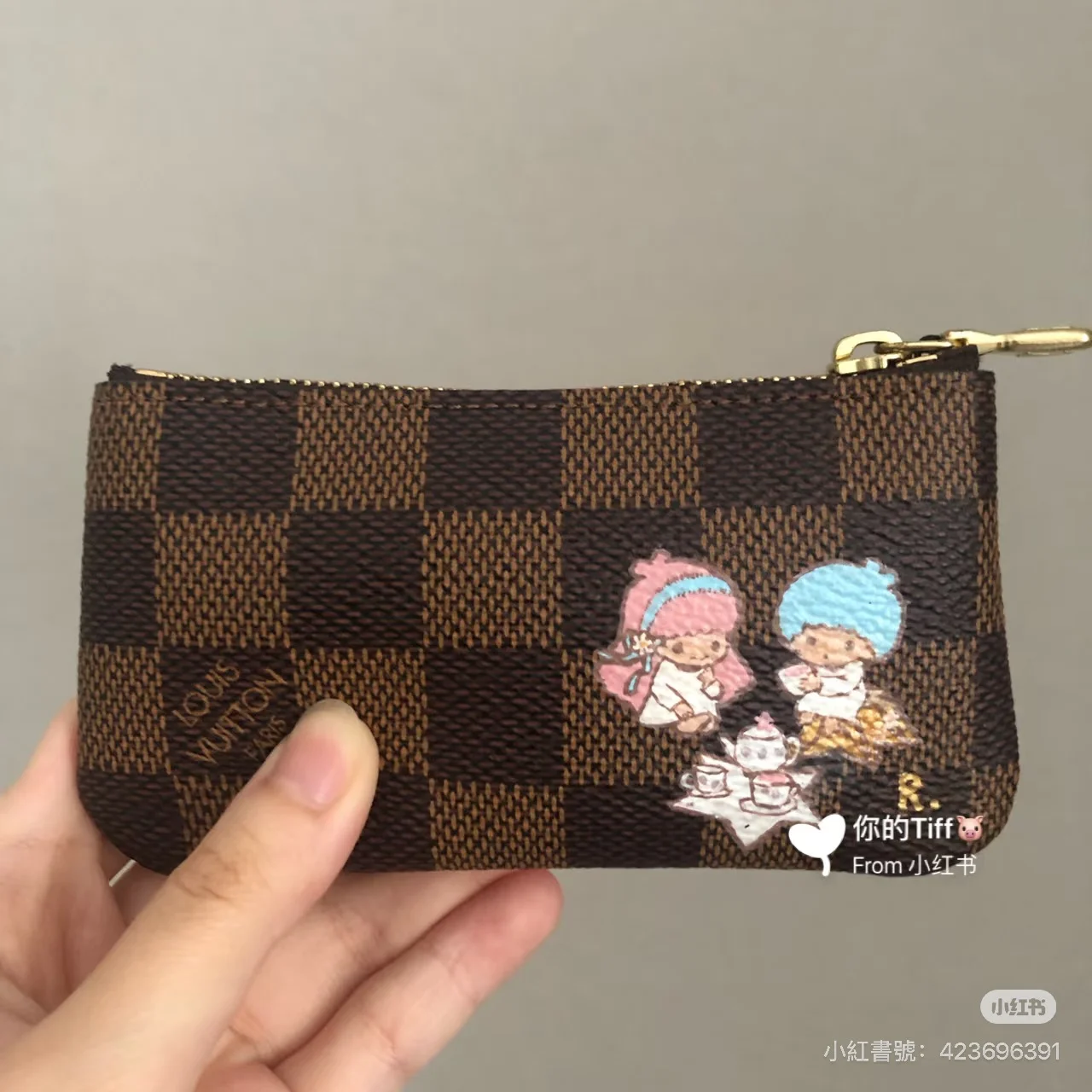 Louis Vuitton checkerboard painting 2