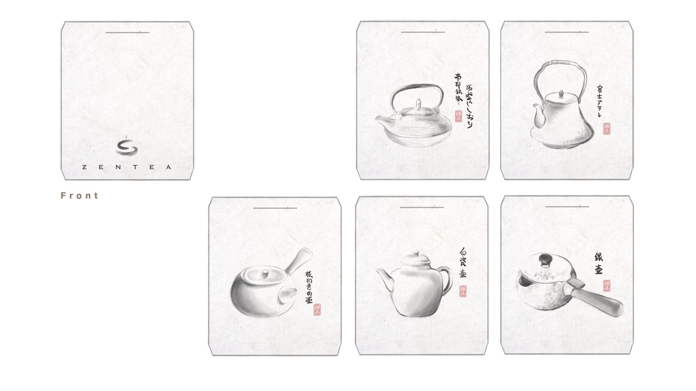 Teabag — illustration & graphic system