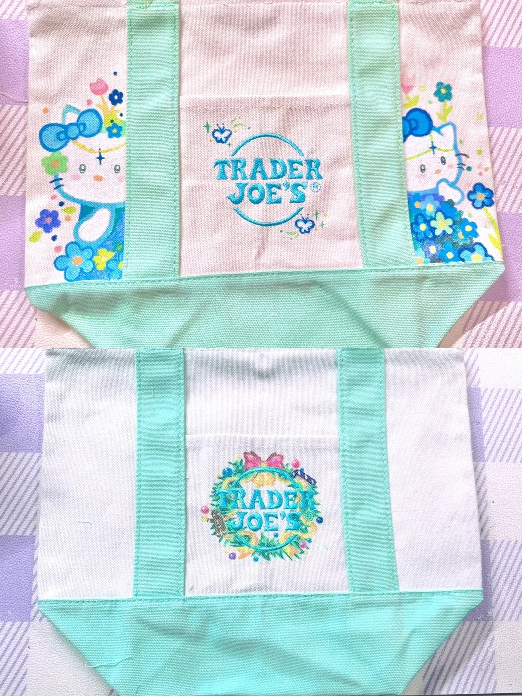 Hand-painted tote 1