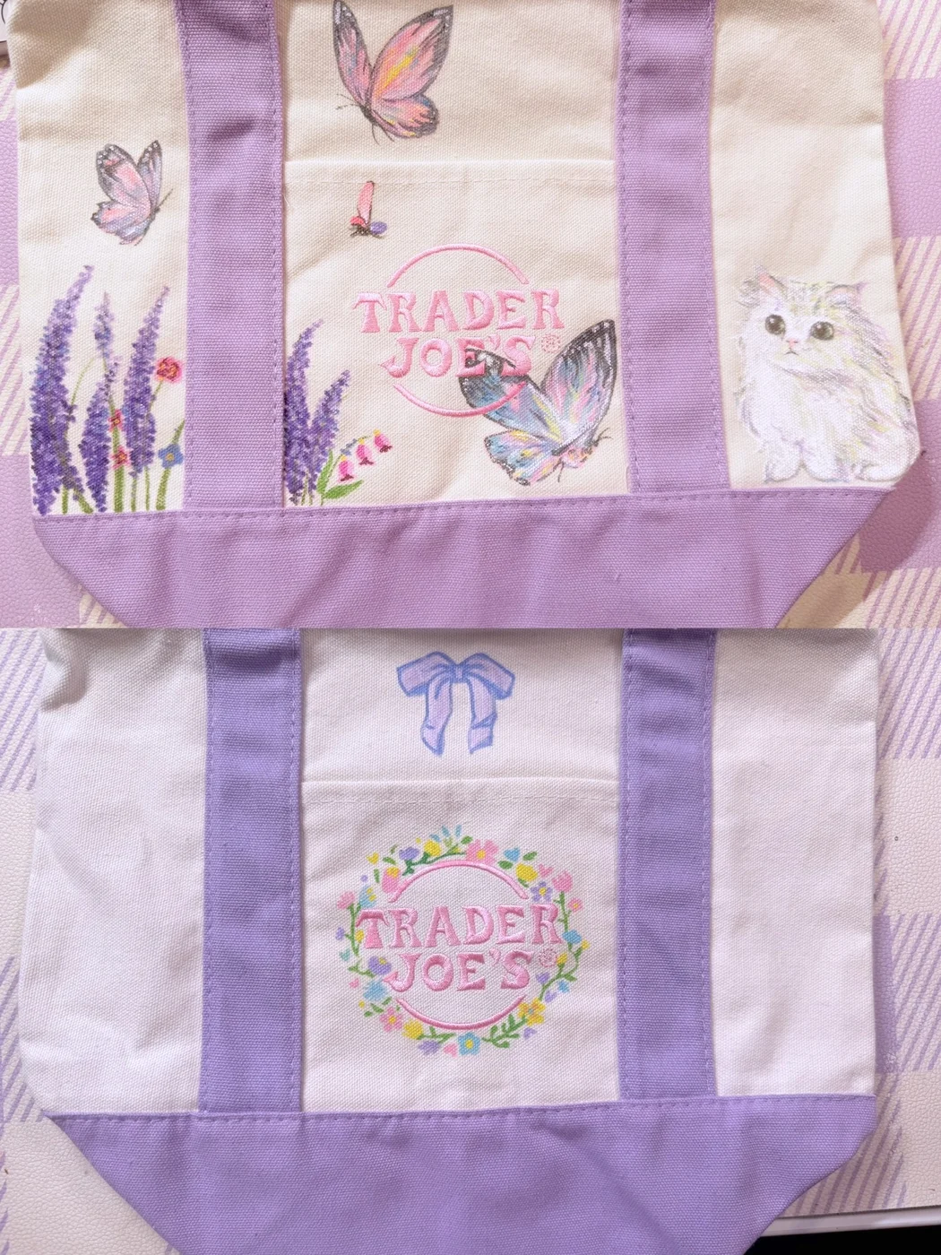 Hand-painted tote 3