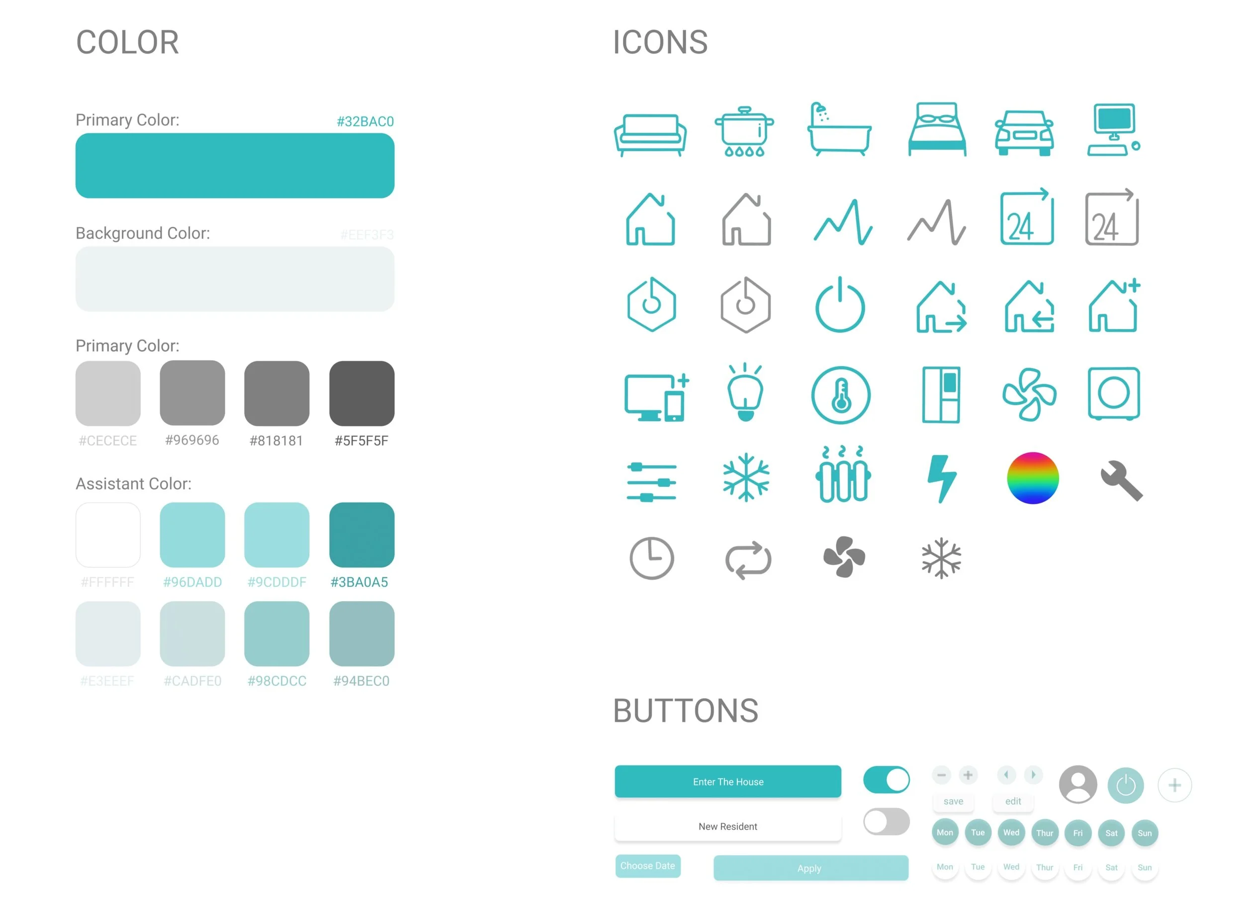 Branding — color, icons, buttons