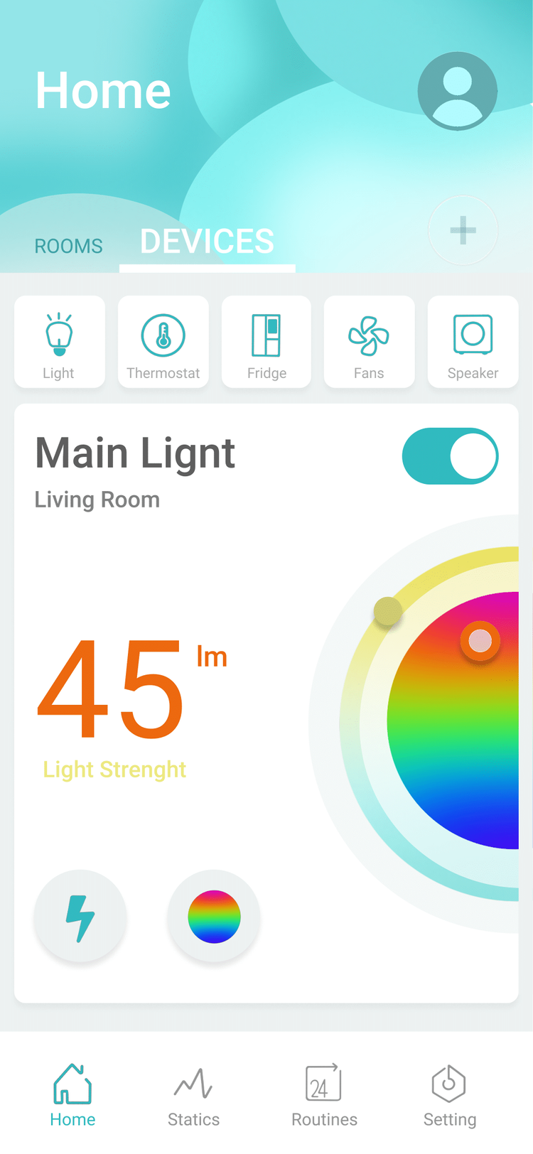 Visual design — screen 6
