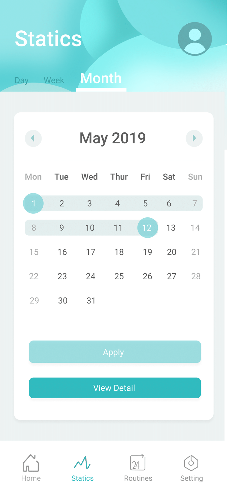 Visual design — screen 10