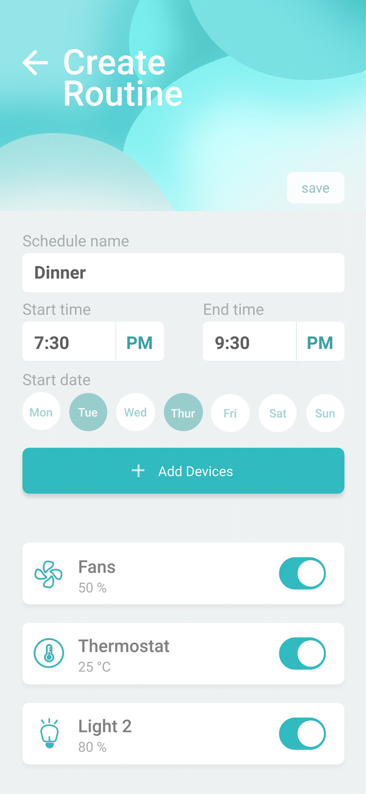 Visual design — screen 12